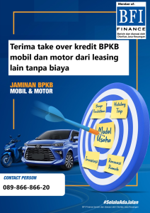 Take over bpkb motor mobil tanpa Cek BI Checking